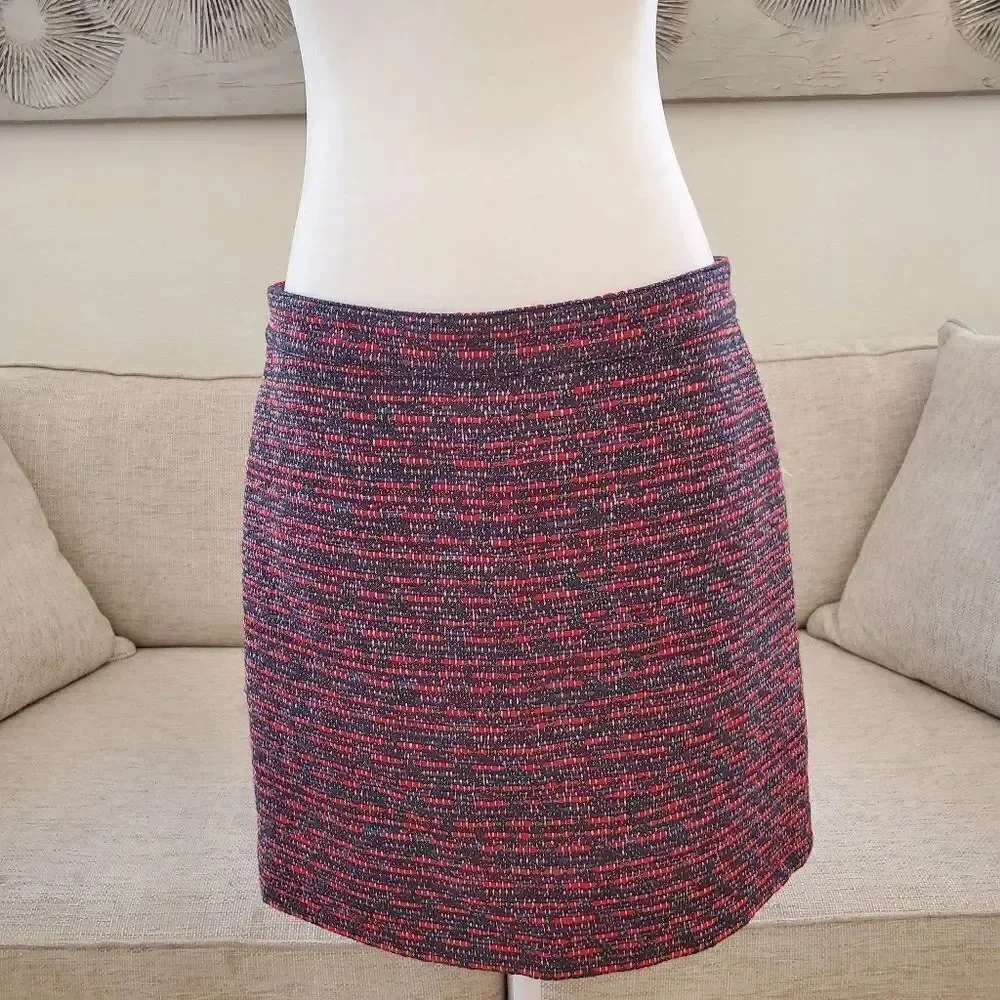 Marc by Marc Jacobs Miranda Tweed Miniskirt sz 10